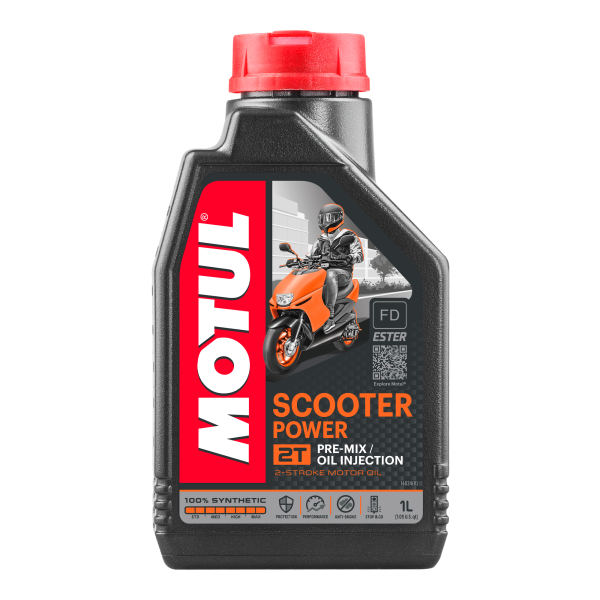 MOTUL Motul Synthetic Oil Scooter Power 2T 1 Litre